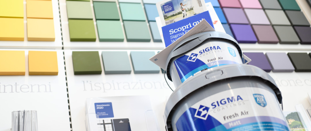 Vendita vernici e pitture per pareti interne ed esterne a Varese